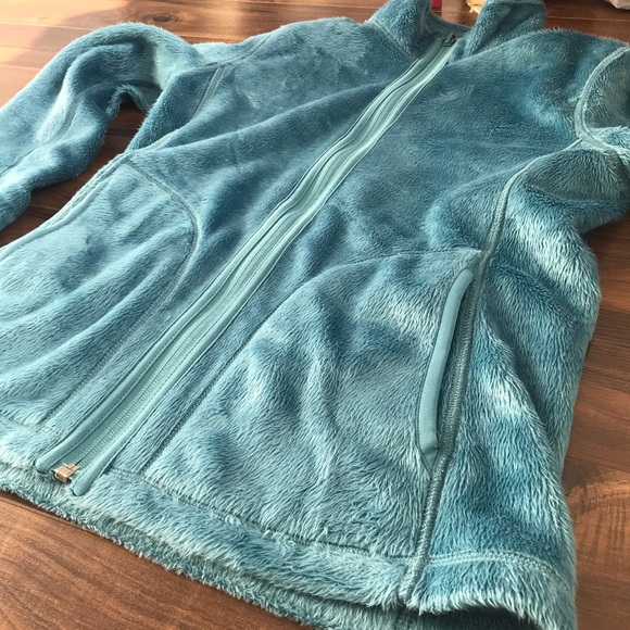 EUC Uniqlo reversible fleece warm jacket size M - Picture 6 of 7